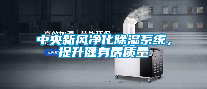 中央新風凈化除濕系統(tǒng)，提升健身房質(zhì)量