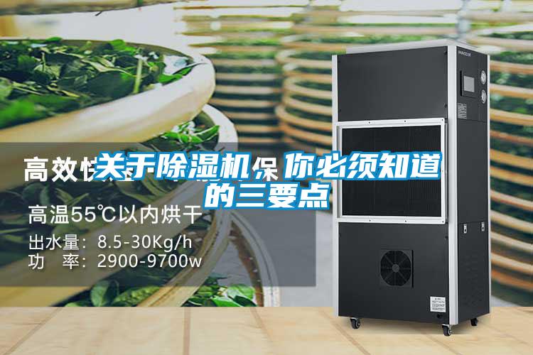 關(guān)于除濕機(jī)，你必須知道的三要點(diǎn)