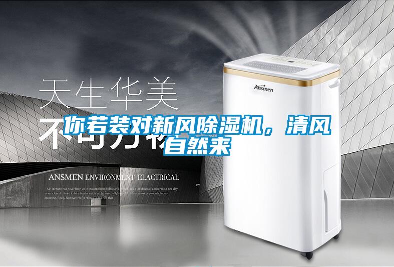 你若裝對(duì)新風(fēng)除濕機(jī)，清風(fēng)自然來(lái)