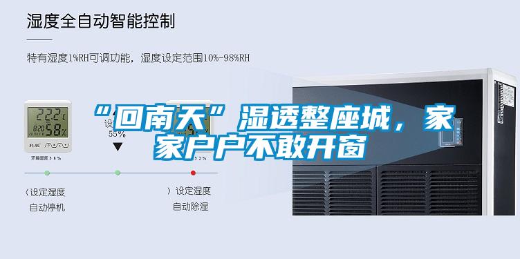 “回南天”濕透整座城，家家戶戶不敢開窗