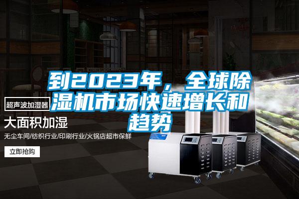 到2023年，全球除濕機(jī)市場(chǎng)快速增長(zhǎng)和趨勢(shì)