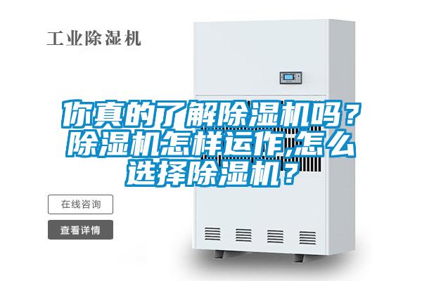 你真的了解除濕機(jī)嗎？除濕機(jī)怎樣運(yùn)作,怎么選擇除濕機(jī)？