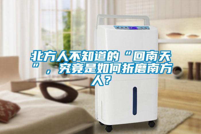 北方人不知道的“回南天”，究竟是如何折磨南方人？