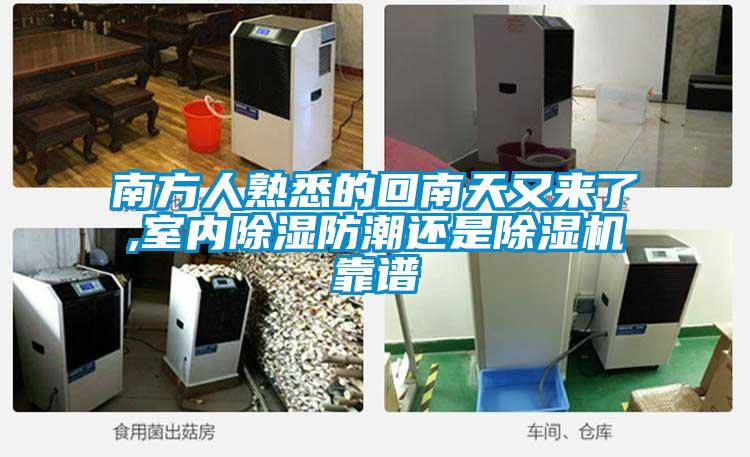南方人熟悉的回南天又來(lái)了,室內(nèi)除濕防潮還是除濕機(jī)靠譜
