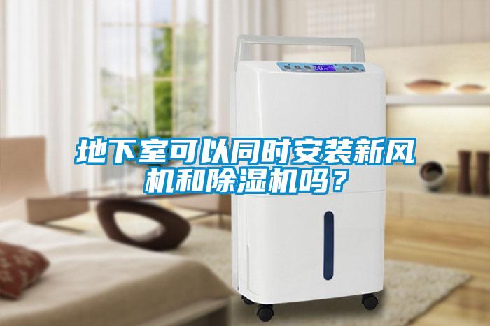 地下室可以同時安裝新風機和除濕機嗎？