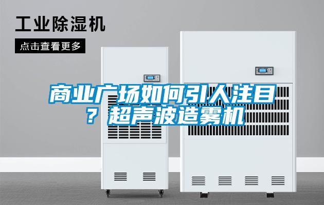 商業(yè)廣場(chǎng)如何引人注目？超聲波造霧機(jī)