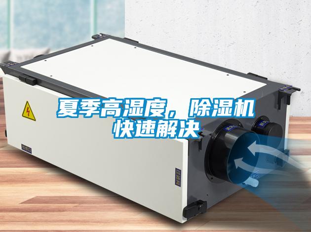 夏季高濕度，除濕機快速解決