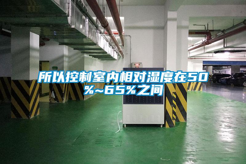 所以控制室內(nèi)相對濕度在50%~65%之間