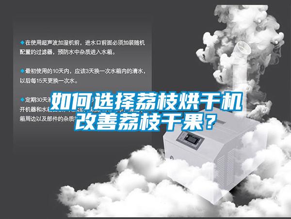 如何選擇荔枝烘干機(jī)改善荔枝干果？