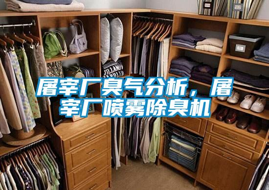 屠宰廠臭氣分析，屠宰廠噴霧除臭機