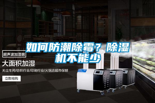 如何防潮除霉？除濕機不能少