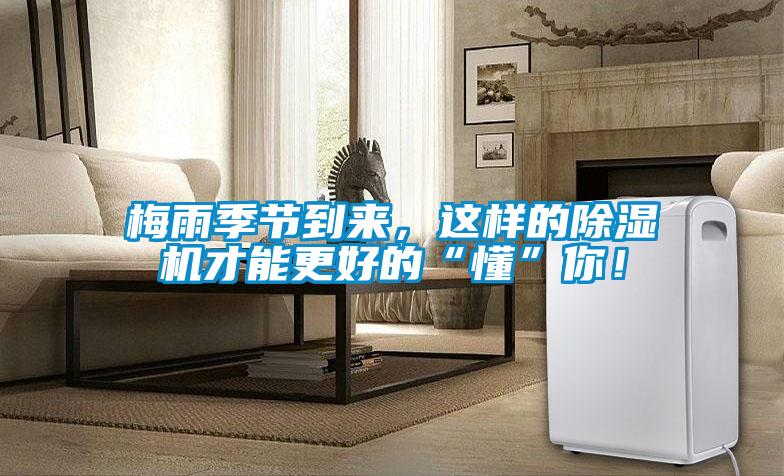 梅雨季節(jié)到來，這樣的除濕機才能更好的“懂”你！