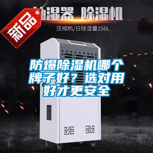 防爆除濕機哪個牌子好？選對用好才更安全