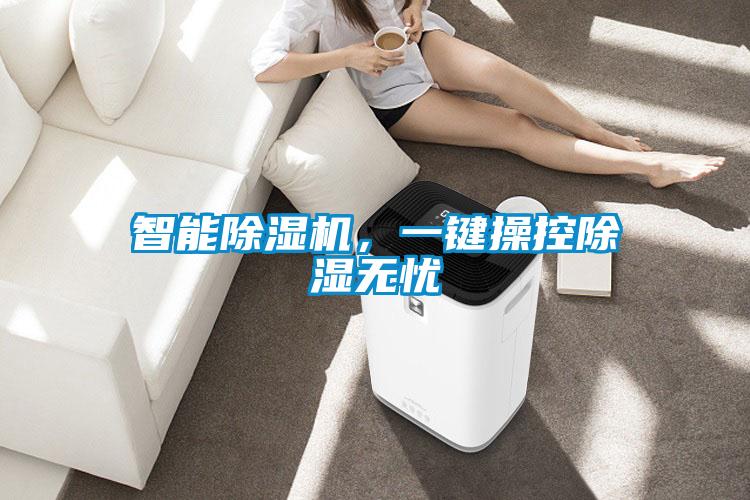 智能除濕機(jī)，一鍵操控除濕無(wú)憂