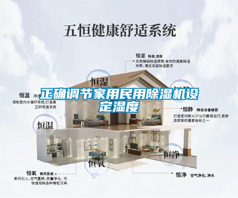 正確調(diào)節(jié)家用民用除濕機(jī)設(shè)定濕度
