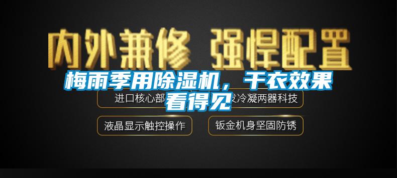 梅雨季用除濕機(jī)，干衣效果看得見