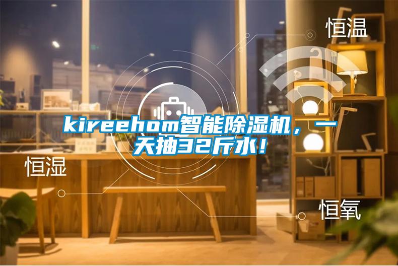 kireehom智能除濕機(jī)，一天抽32斤水！