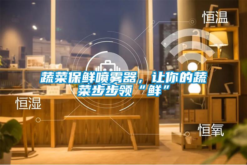 蔬菜保鮮噴霧器，讓你的蔬菜步步領(lǐng)“鮮”