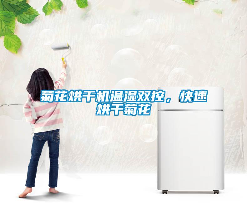 菊花烘干機(jī)溫濕雙控，快速烘干菊花