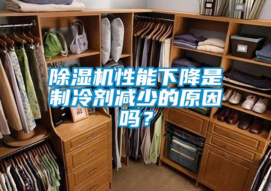 除濕機(jī)性能下降是制冷劑減少的原因嗎？