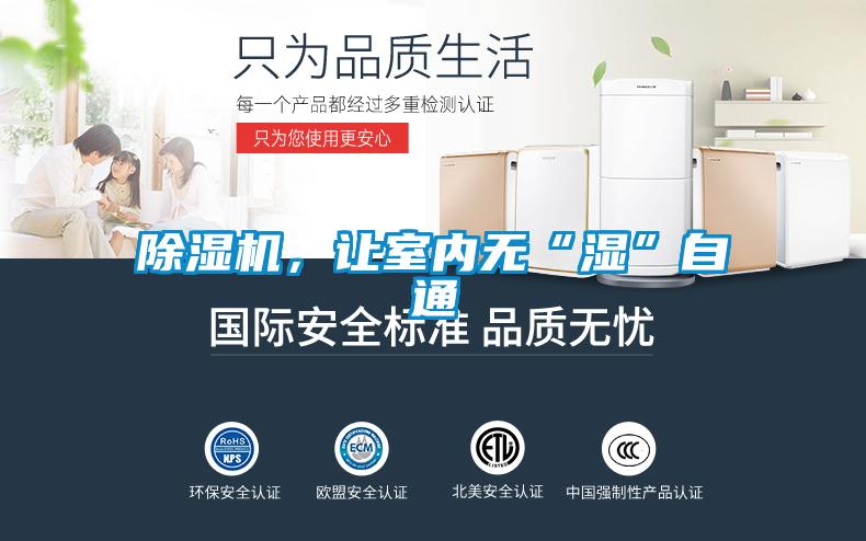 除濕機，讓室內(nèi)無“濕”自通