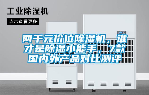 兩千元價位除濕機，誰才是除濕小能手，7款國內(nèi)外產(chǎn)品對比測評