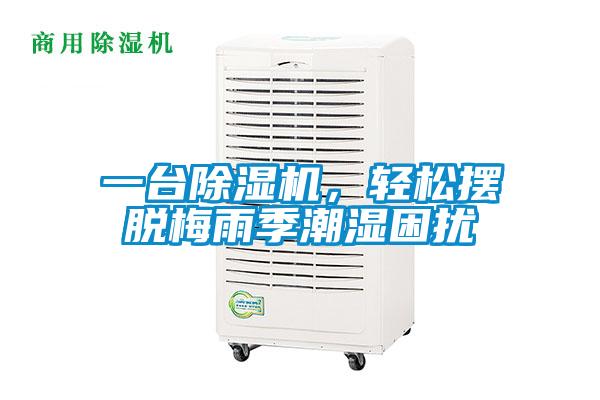 一臺(tái)除濕機(jī)，輕松擺脫梅雨季潮濕困擾