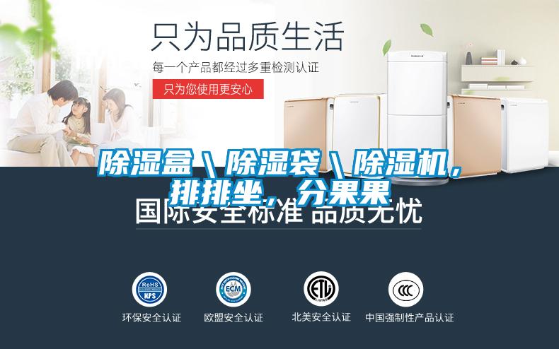 除濕盒＼除濕袋＼除濕機，排排坐，分果果