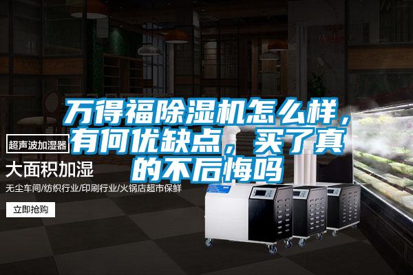 萬得福除濕機(jī)怎么樣，有何優(yōu)缺點(diǎn)，買了真的不后悔嗎