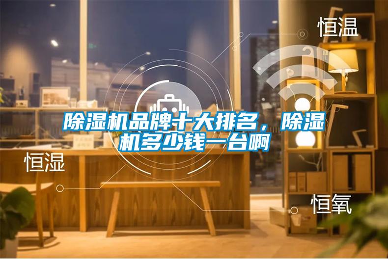 除濕機品牌十大排名，除濕機多少錢一臺啊