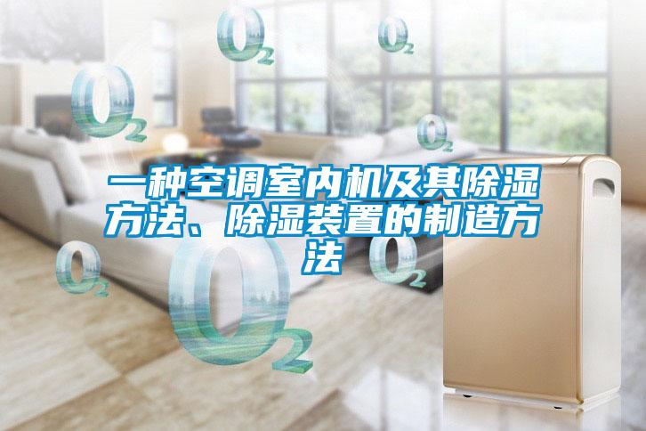 一種空調(diào)室內(nèi)機(jī)及其除濕方法、除濕裝置的制造方法
