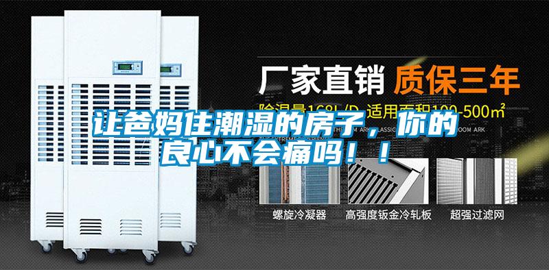 讓爸媽住潮濕的房子，你的良心不會痛嗎??！