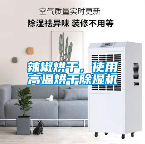 辣椒烘干，使用高溫烘干除濕機