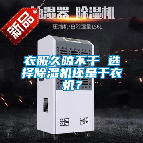 衣服久晾不干 選擇除濕機還是干衣機？