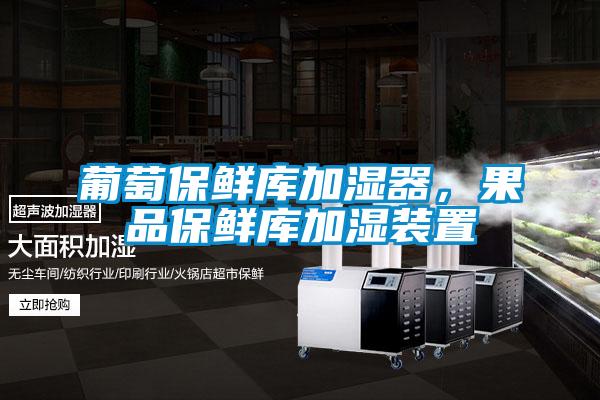 葡萄保鮮庫(kù)加濕器，果品保鮮庫(kù)加濕裝置