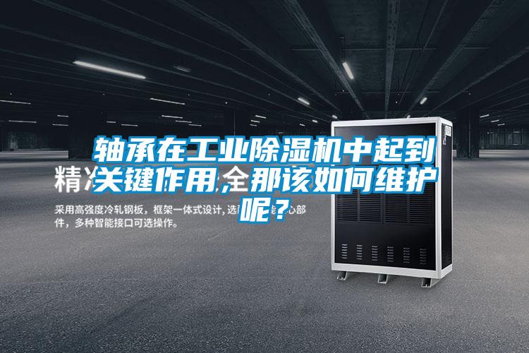 軸承在工業(yè)除濕機中起到關(guān)鍵作用，那該如何維護(hù)呢？