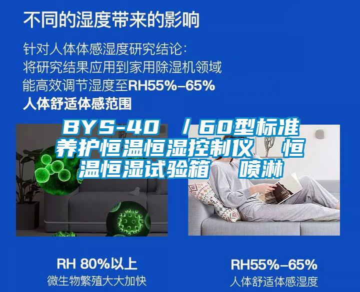 BYS-40 ／60型標(biāo)準(zhǔn)養(yǎng)護(hù)恒溫恒濕控制儀  恒溫恒濕試驗(yàn)箱  噴淋