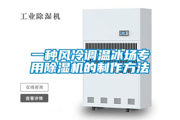 一種風冷調(diào)溫冰場專用除濕機的制作方法