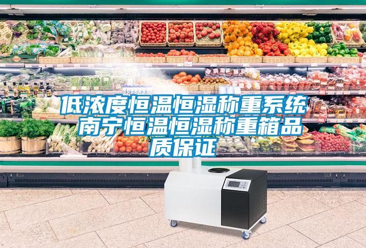 低濃度恒溫恒濕稱(chēng)重系統(tǒng) 南寧恒溫恒濕稱(chēng)重箱品質(zhì)保證