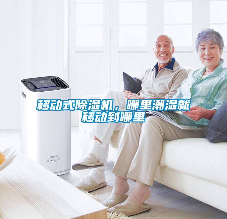 移動式除濕機，哪里潮濕就移動到哪里