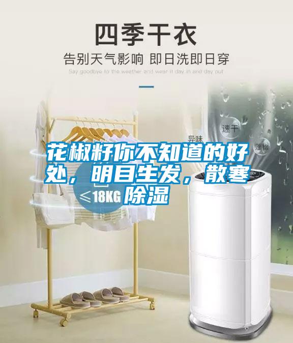花椒籽你不知道的好處，明目生發(fā)，散寒除濕