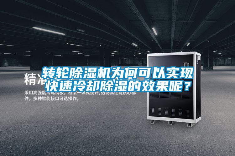 轉(zhuǎn)輪除濕機為何可以實現(xiàn)快速冷卻除濕的效果呢？