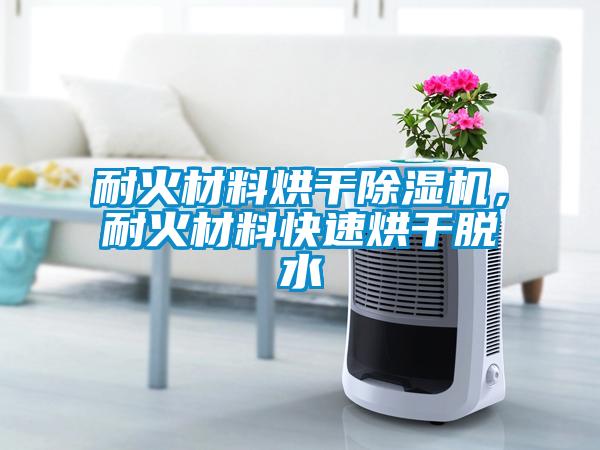 耐火材料烘干除濕機(jī)，耐火材料快速烘干脫水