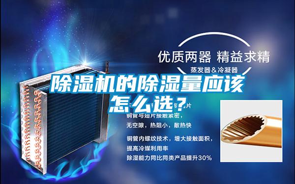 除濕機(jī)的除濕量應(yīng)該怎么選？