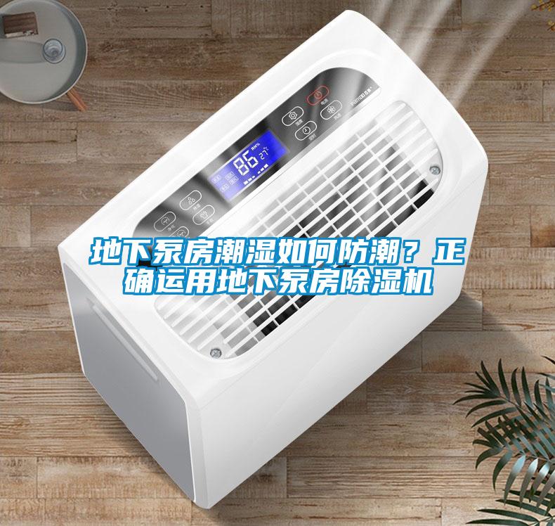 地下泵房潮濕如何防潮？正確運(yùn)用地下泵房除濕機(jī)