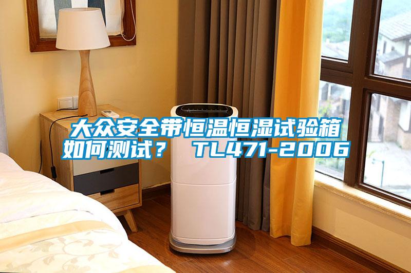 大眾安全帶恒溫恒濕試驗(yàn)箱如何測(cè)試？ TL471-2006