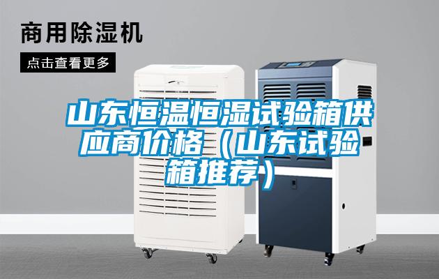山東恒溫恒濕試驗箱供應(yīng)商價格（山東試驗箱推薦）