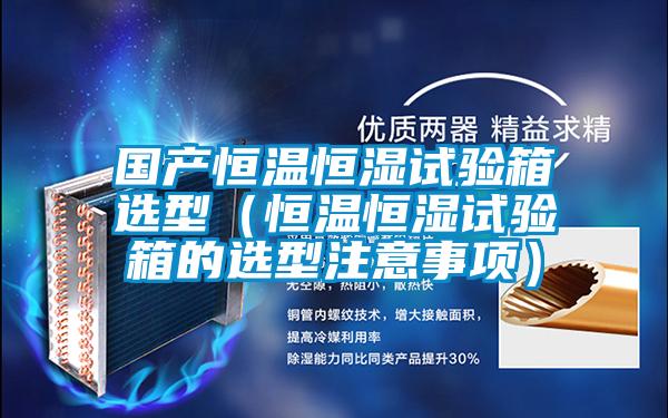 國產(chǎn)恒溫恒濕試驗(yàn)箱選型（恒溫恒濕試驗(yàn)箱的選型注意事項(xiàng)）