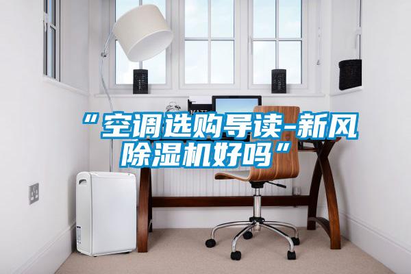 “空調(diào)選購導讀-新風除濕機好嗎”