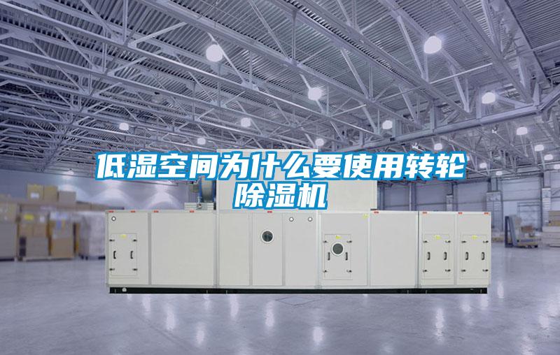 低濕空間為什么要使用轉(zhuǎn)輪除濕機(jī)
